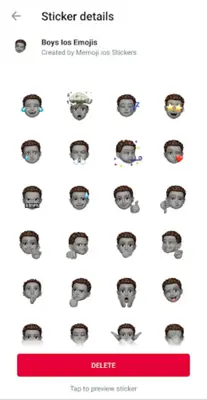 Memoji Stickers android App screenshot 5